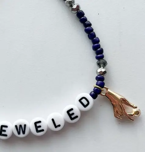 Taylor Swift Eras Tour Friendship Bracelet Bejeweled Midnights w/ Charm