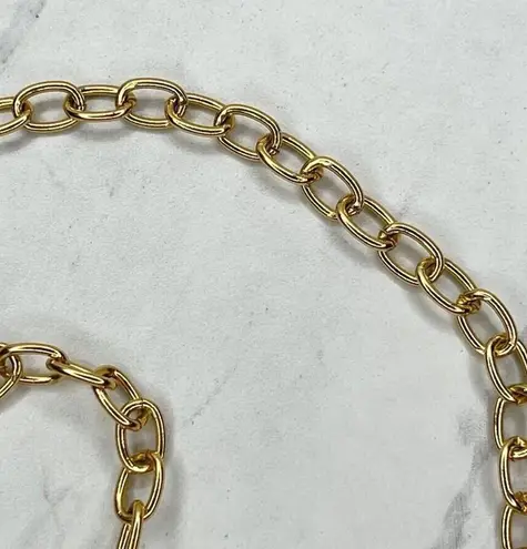 Gold Chain Link Belt Adjustable 14