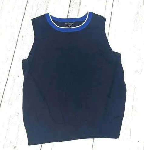 Banana Republic  navy blue vest sweater