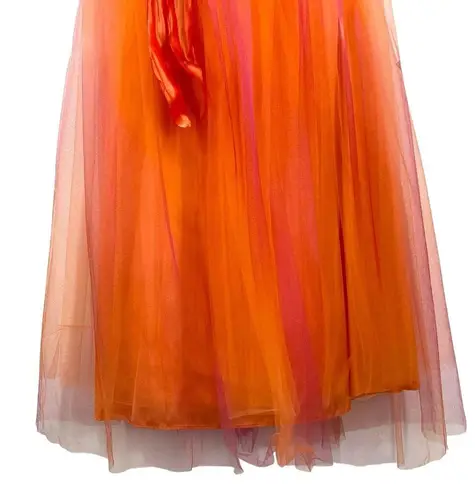 Gunne Sax Vintage Jessica Mcclintock Strapless Dress Party Prom Tulle