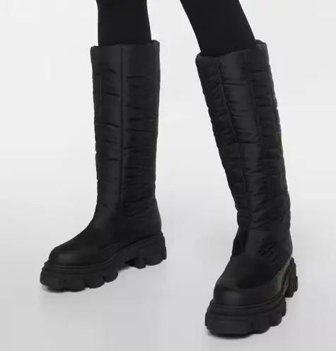 Gia Borghini Boot Gia 19 Fabric Puffer Knee