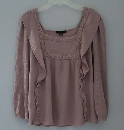 American Eagle  peasant blouse