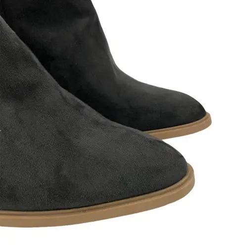 DOLCE VIDA Grey Faux Suede Lori Mules 9.5