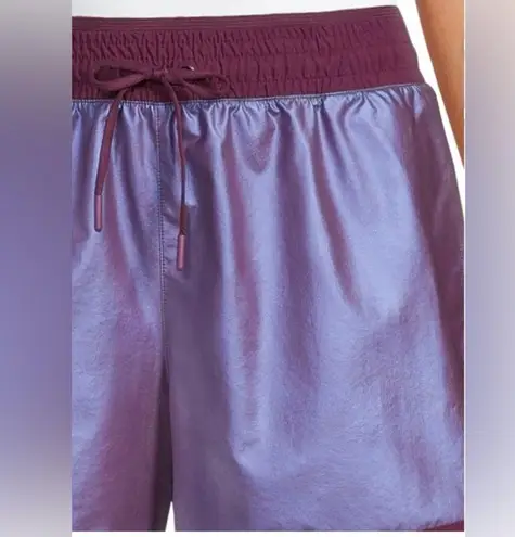 Avia NWT Women’s Workout Shorts Purple Maroon Shine Shorts Plus Size XXL (20) CASUAL