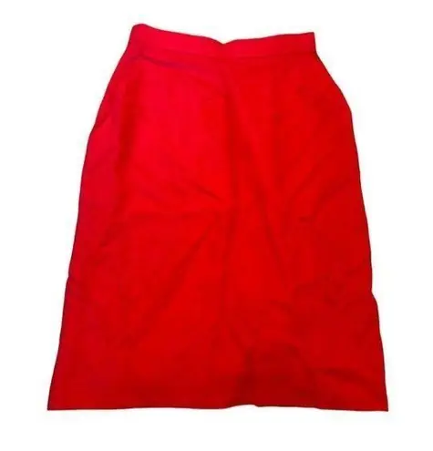 Evan Picone Vintage Pencil Skirt Bright Pink Union Made