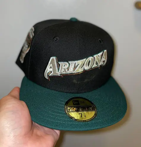 New Era Hat dreams x sneakerfeenday Arizona diamondbacks script 1998 inaugural season in store exclusive size 7 1/8 brand new sold out