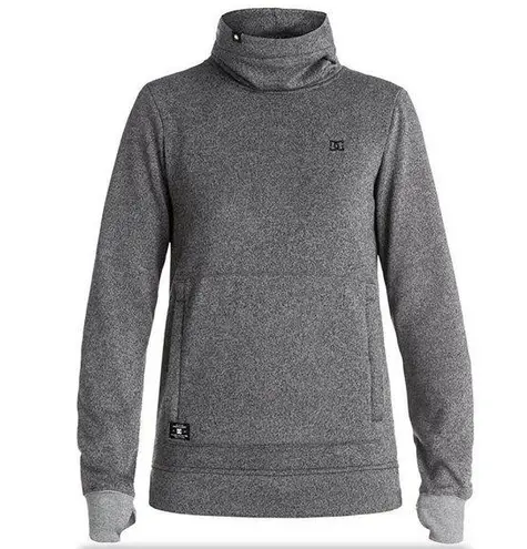DC Snow Sweatshirt kangaroo pocket XSMALL GRAY snowboard NWT Size XS