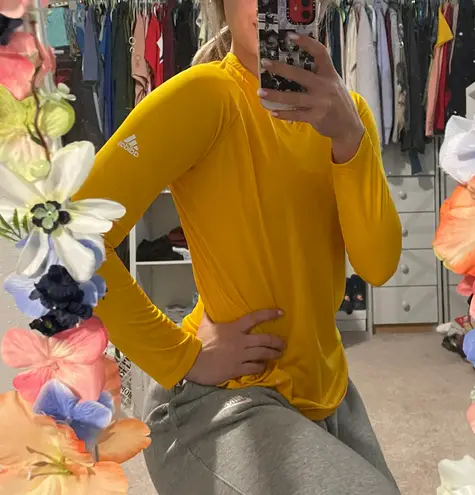Adidas Yellow Shirt