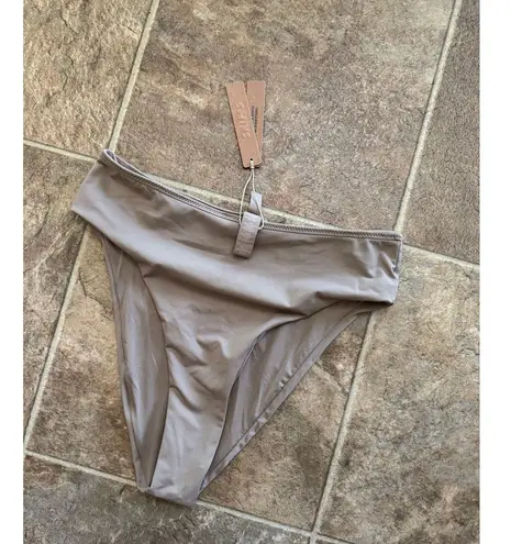 SKIMS Swim Mid Waist Bottom Desert Size Small