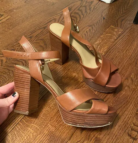 Michael Kors Chunky Wood Heel