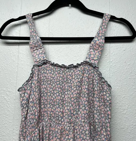 Sim & Sam Womens Babydoll Dress Medium Maxi Floral Cottagecore Fairy Romantic