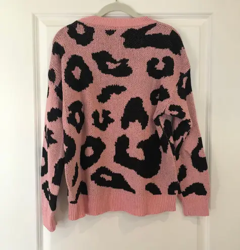 SheIn Cheetah Print Sweater