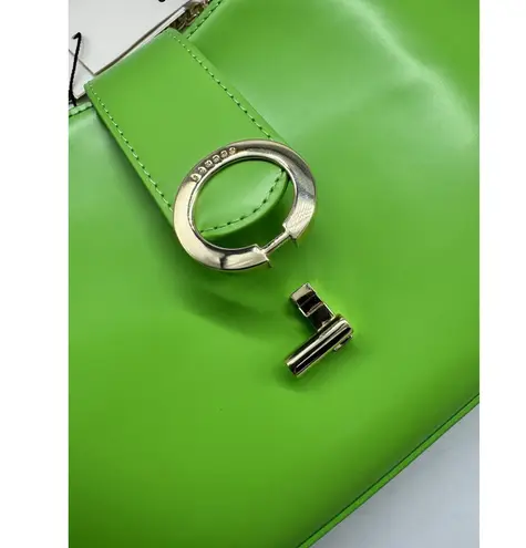 Sandro NWT Sweet Janet Chain Shoulder Bag Vert Pomme Green Apple Small Purse