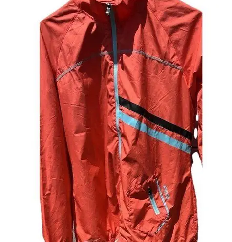 Ping Lightweight Golf Jacket Full Zip Sensorwarm Bright Orange Women's Large