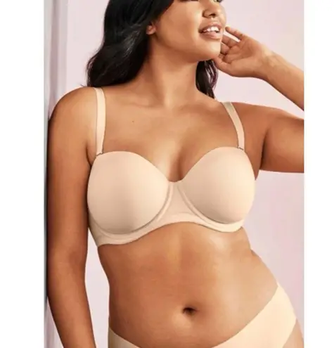 Wacoal B44 - Size 34DDD 854119 Red Carpet Strapless/add straps Underwire Bra