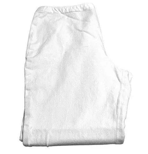 Lauren Ralph Lauren 12P Dress Petite Side Zipper Long Straight White Pant