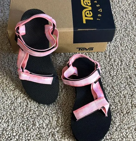 Teva nib //  tie dye original universal sandals