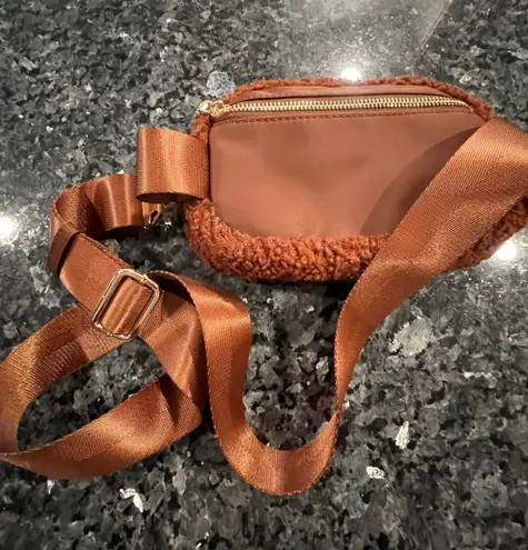 Urban Expression Shearling Fanny Pack