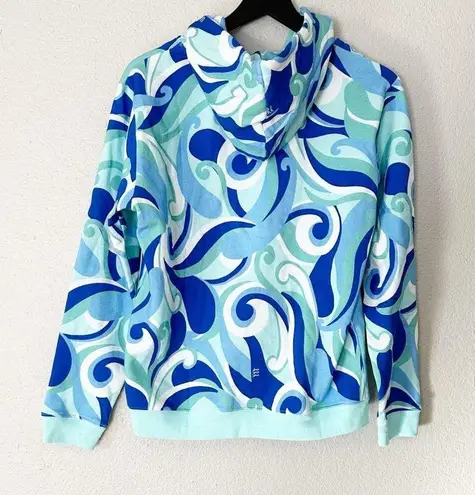 Hill House  Allie Zip Up Ocean Kaleidoscope Hoodie