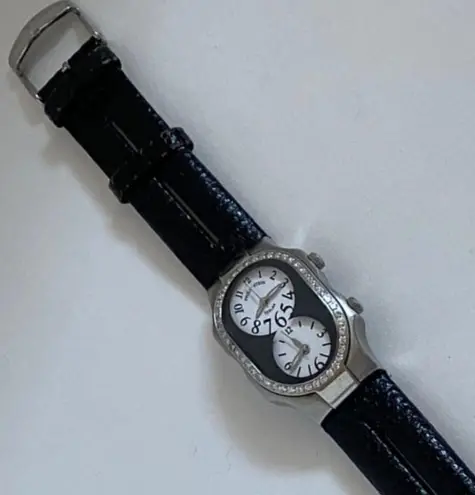 Philip Stein Diamond Teslar Watch w/extra strap