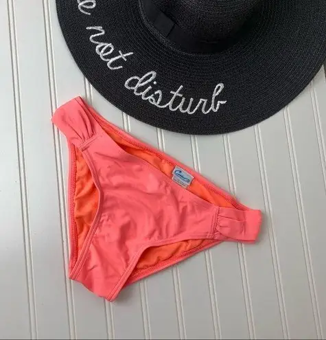 California Waves neon pink Bikini swim bottom SZ S