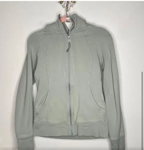 Lululemon Scuba Hoodie *Light Cotton Fleece Green Fern {3E16}