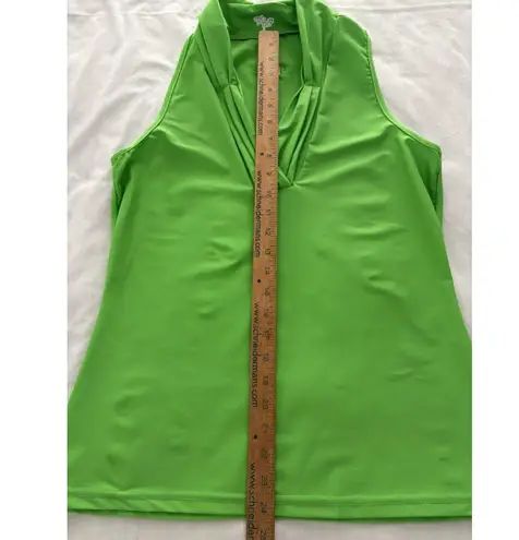 Tzu Tzu Tank Top Womens L Bright Green V