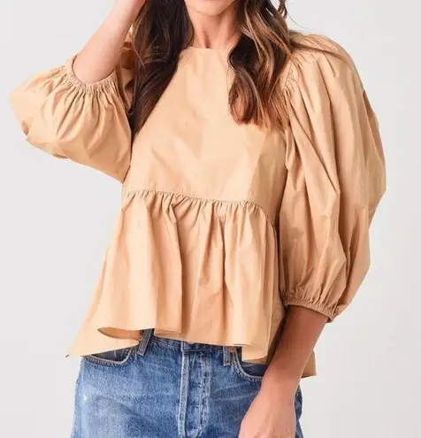 Hunter Bell Women’s Harlow Top in khaki M