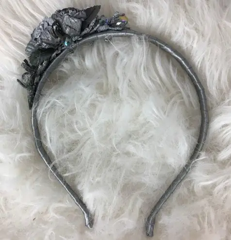 Handmade Headband Headpiece Tiara Floral Prom Wedding Formal Crystals