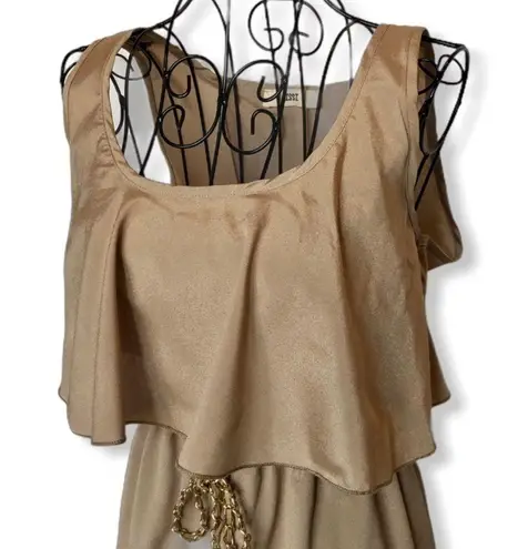 Issi Sleeveless Belted Mini Dress Size Small