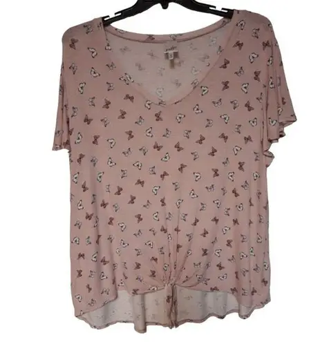 belle du jour Butterfly Tee Size 3X