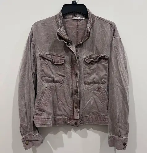 Jane and Delancey Vintage Washed Jacket