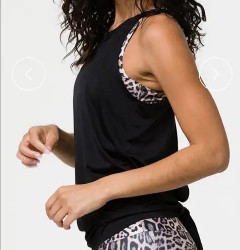 Onzie TIE BACK TANK TOP - BLACK