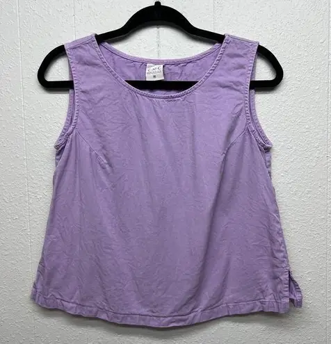 CMC Vintage Lavender Soft Girl Chic Feminine Kawaii Preppy Tank Top Size Small Purple