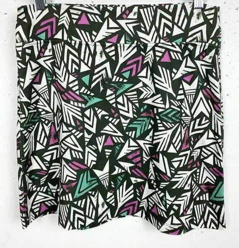 Patagonia  Womens Morning Glory Skirt A-Line Stretchy Geometric Print Size Small