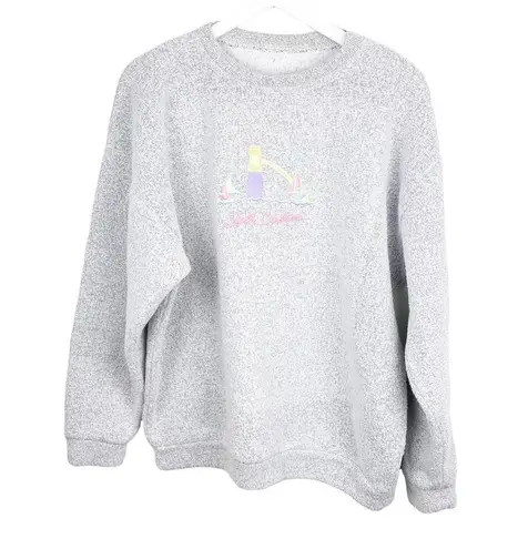 Vintage Retro Embroidered North Carolina Super Soft Grey Crewneck Sweatshirt Size undefined