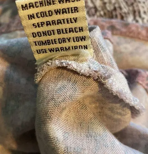 Sim & Sam XS Beautiful Juniors Girls Flowy Floral Mini Skirt Preowned