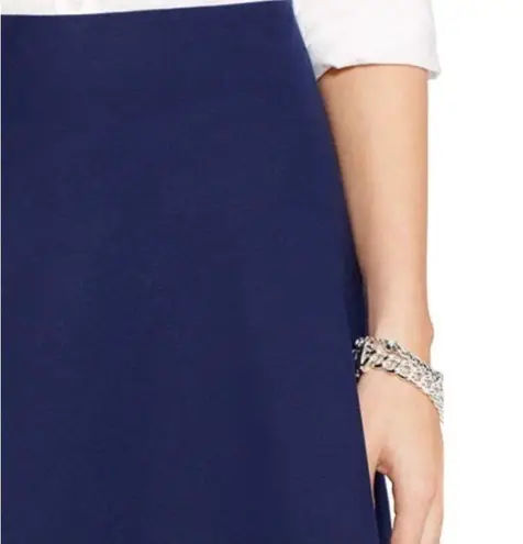 Ralph Lauren LAUREN  Navy Blue A-Line Skirt, 4P