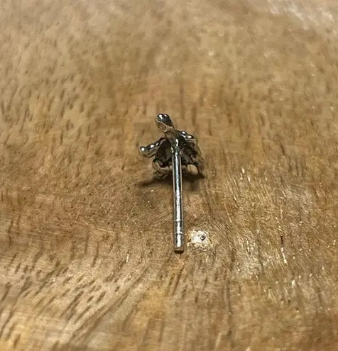 Sterling Silver Mini Turtle 925 Single Stud Earring