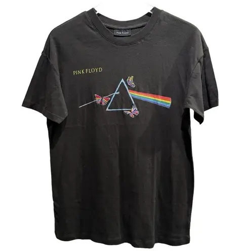 Cotton On  Pink Floyd Embroidered Butterfly Graphic Band Tee Oversized XXS