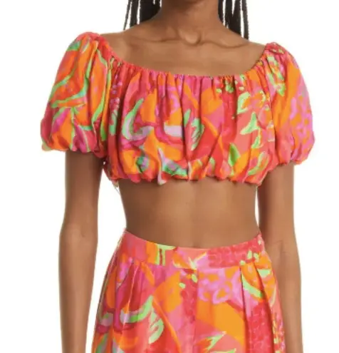 Farm Rio NEW Fruit Brush Crop Top