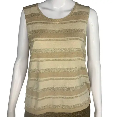 Josephine Chaus Woman's Sleeveless Blouse AND Long Sleeve Top Size M