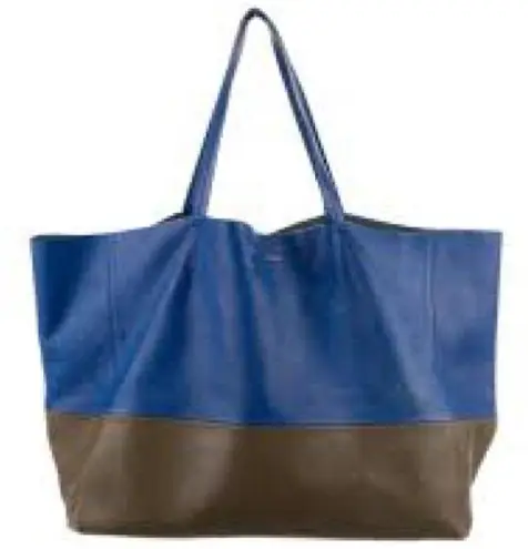 CELINE  Bicolor Horizontal Cabas Tote