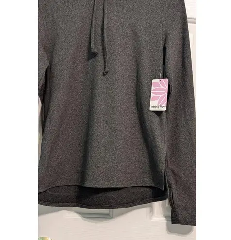 Women's ebb & flow Hoodie S Dark Gray Black