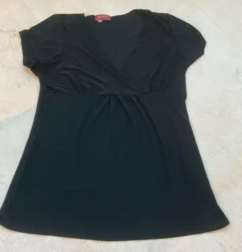 Tyte Jeans Black Jersey 2X Versatile Top