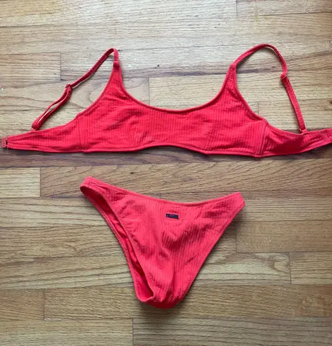 Triangl Maci Candy Red Bikini Set