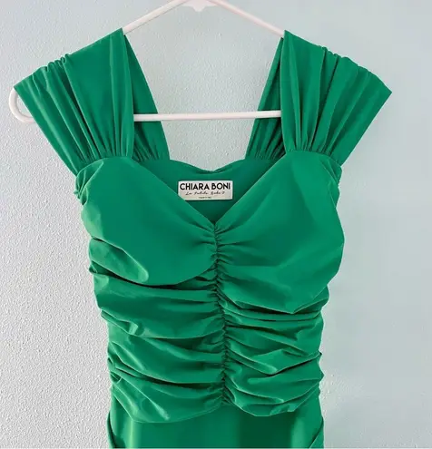 Chiara Boni La Petite Robe Cristal Ruched Sweetheart Mini Dress EU 38 size 2