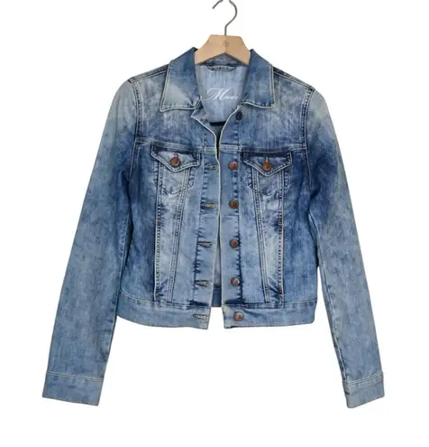 Mavi Womens S Samantha Denim Jean Jacket Blue