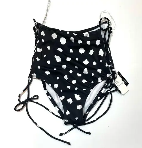 Sundazed COW Spot Stella High Waist Swim Bottom