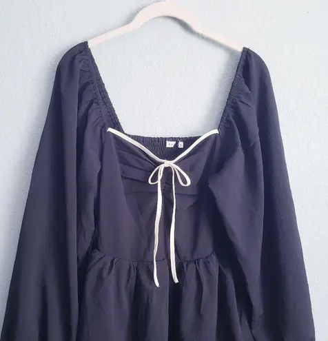 Baltic Born Black Barcelona Tiered Dress